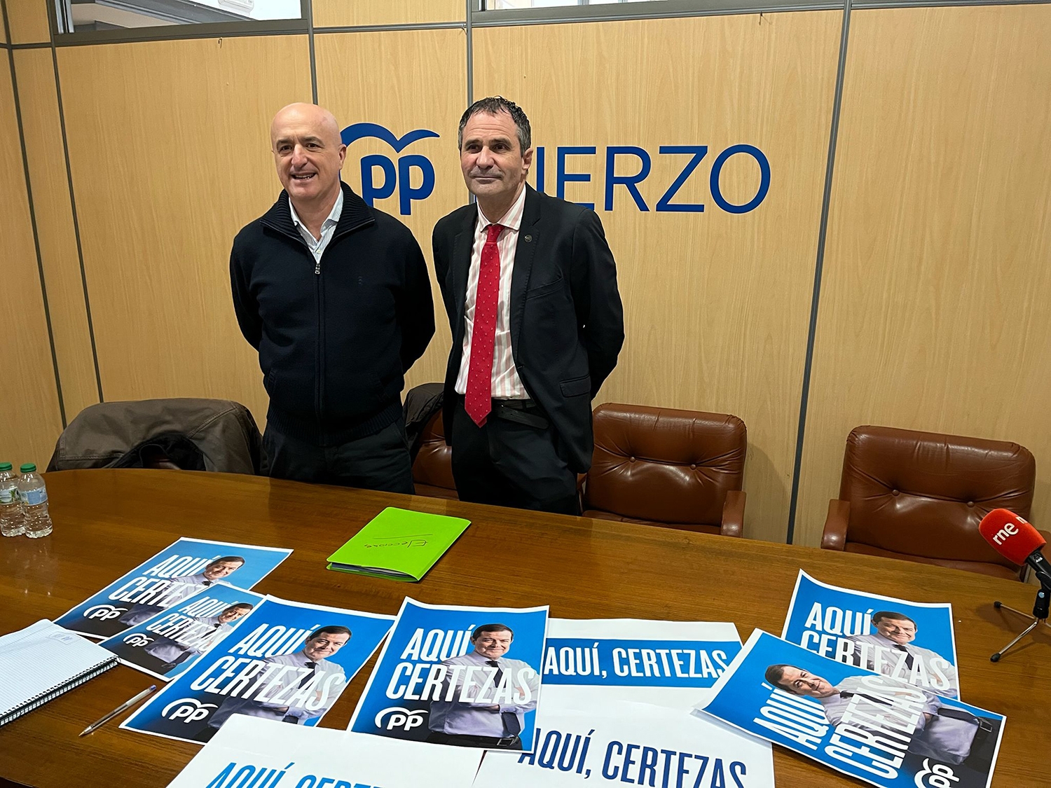 Neftalí Fernández y Julio Arias lanzan la campaña electoral para las elecciones autonómicas en Castilla y León
