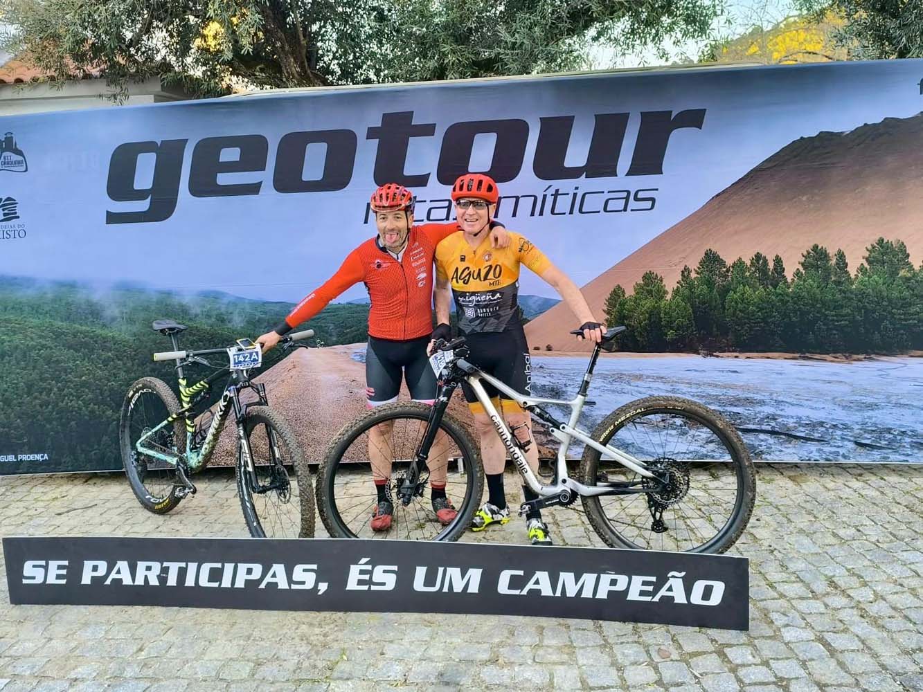 El equipo berciano Aguzo MTB en Bembibre y en Portugal 