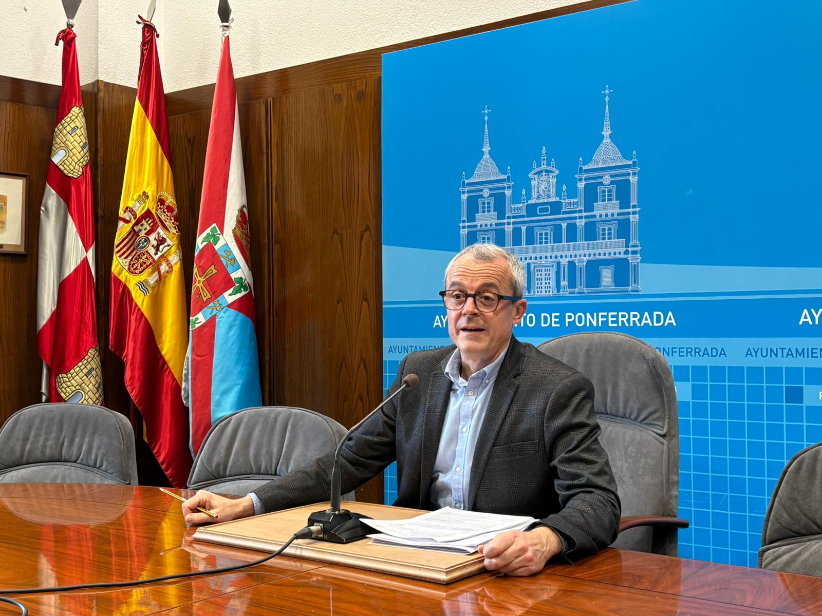 Luis Antonio Moreno, Concejal de Hacienda del Ayuntamiento de Ponferrada