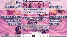 Cartel por el día del 8M en Ponferrada