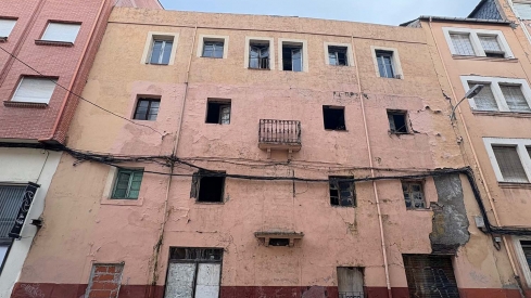 Edificio en ruinas de Ponferrada