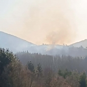 Incendio en El Espino