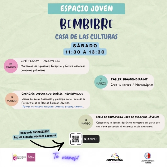 Espacio Joven Bembibre Cine Forum + Palomitas