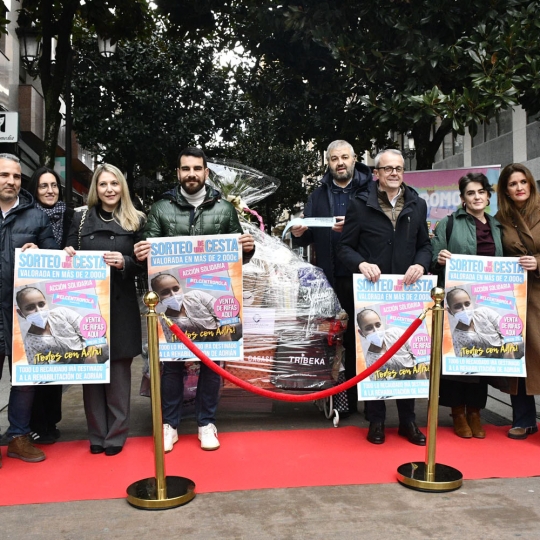 Sorteo de cesta para la rehabilitación de Adrián (1) Sorteo de cesta para la rehabilitación de Adrián (1)