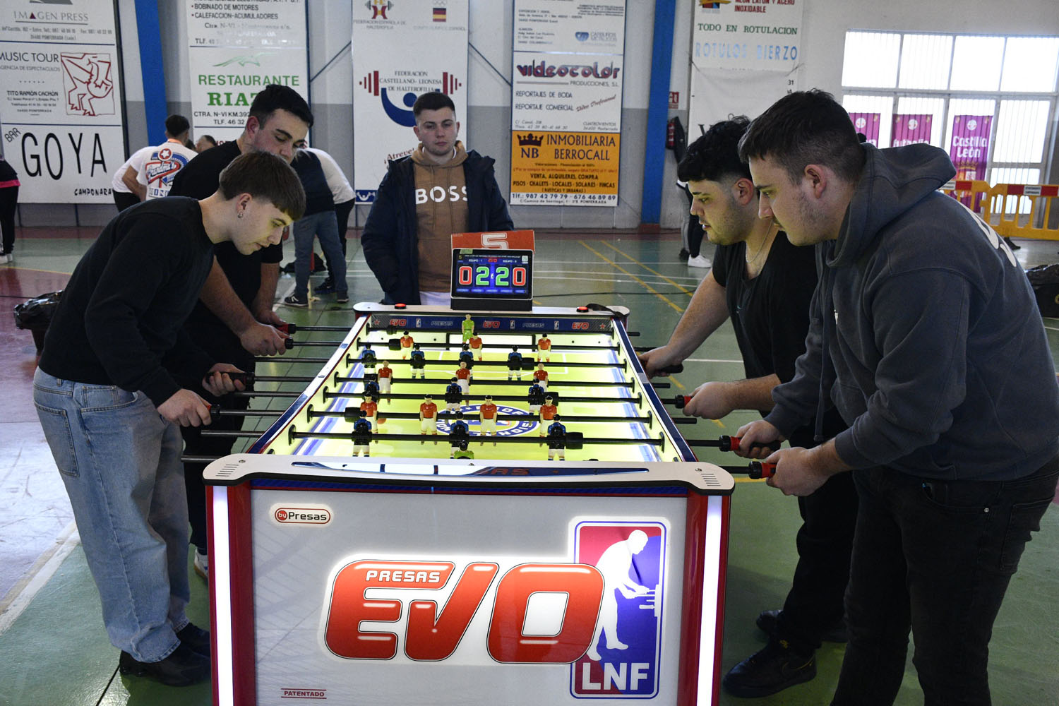 Campeonato nacional de futbolín en Camponaraya | Foto: Dani Merino, InfoBierzo 