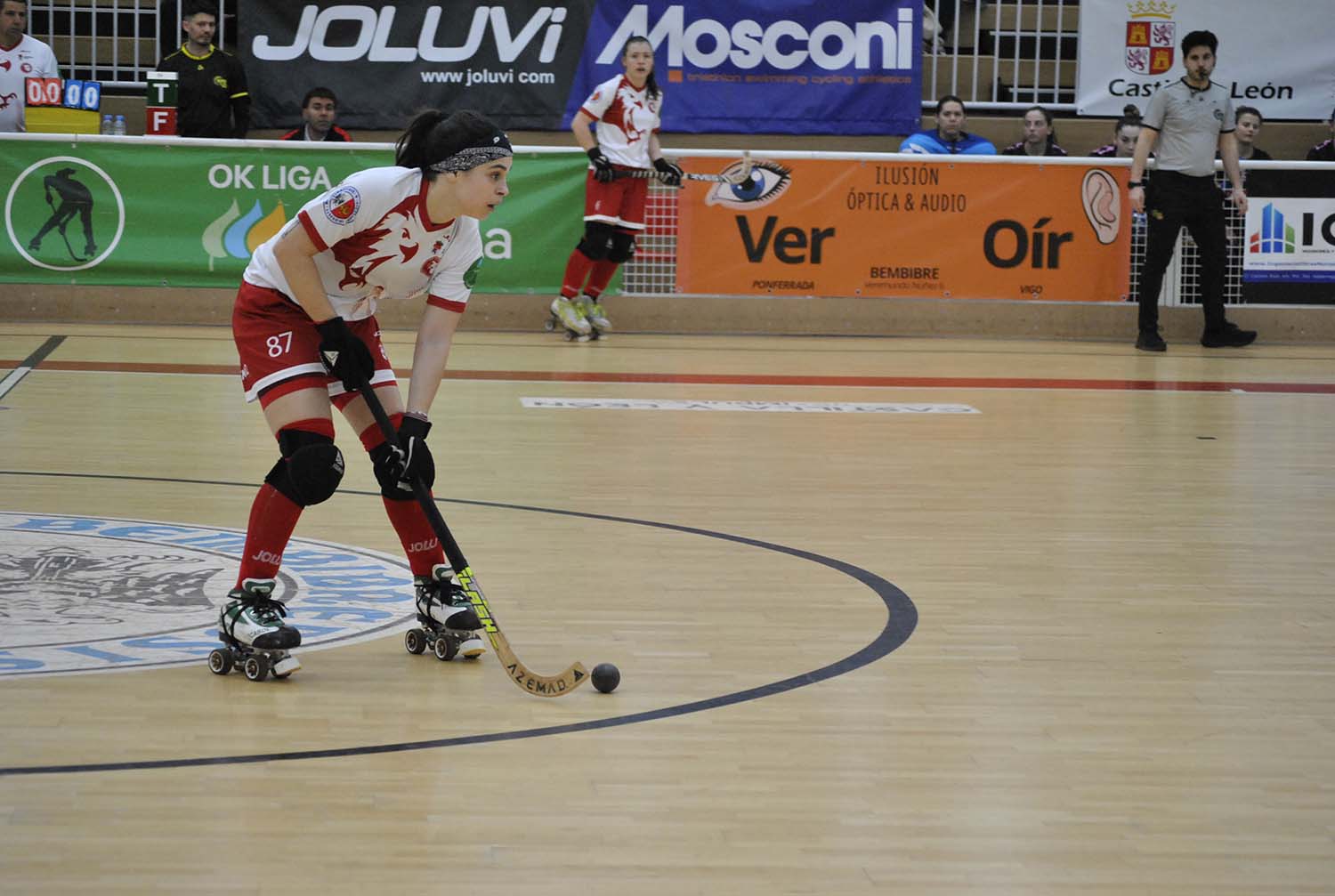 Bembibre Hockey durante el partido Norberto de la Mata 3