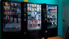 Detenido robo vending Detenido robo vending