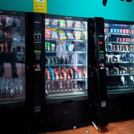 Detenido robo vending