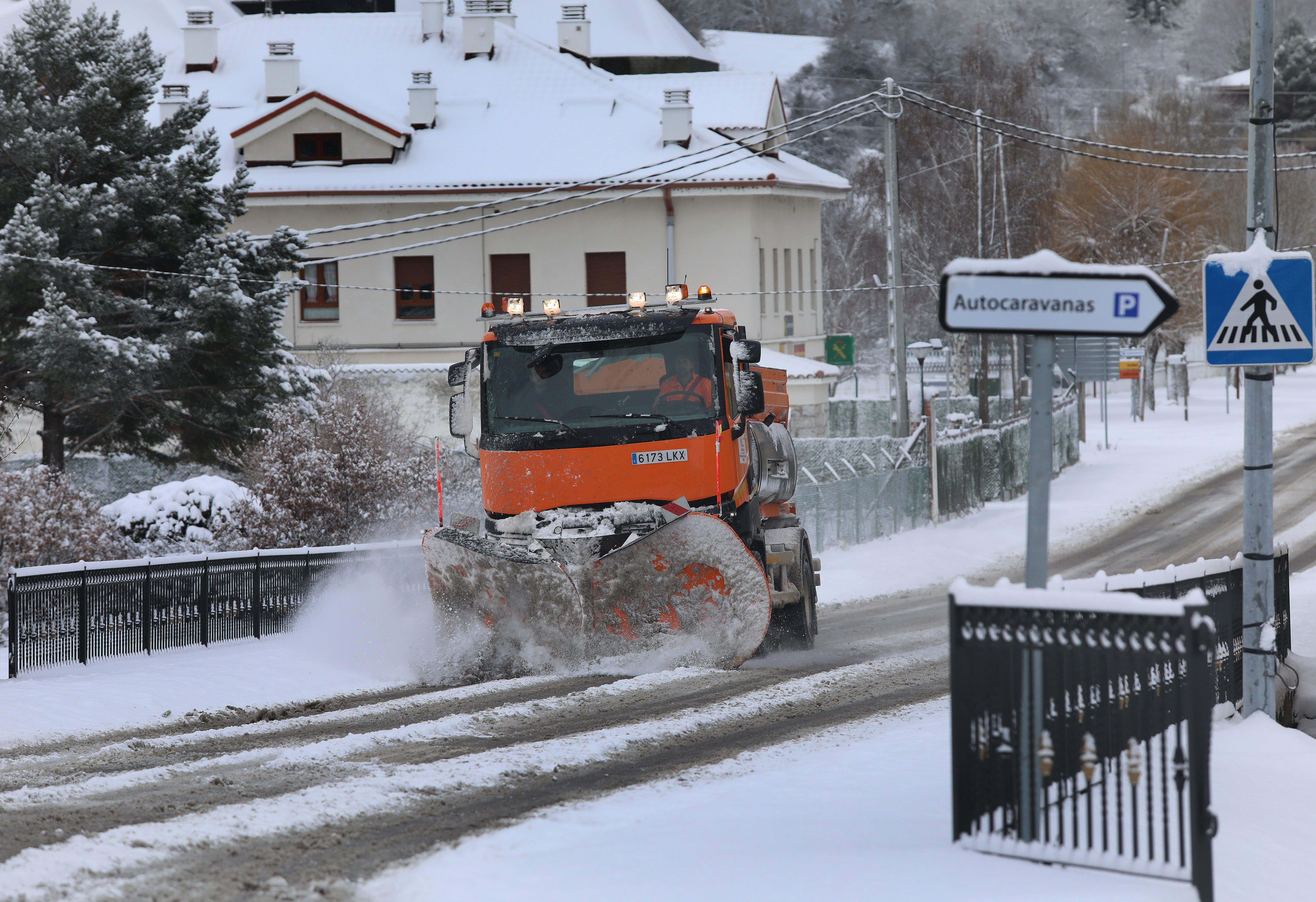 Máquina quitanieves 