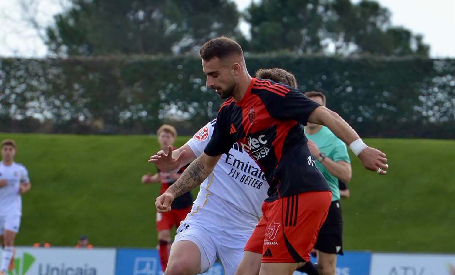 Cortés durante el Castilla Ponferradina Cortés durante el Castilla Ponferradina