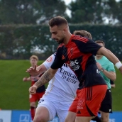 Cortés durante el Castilla Ponferradina