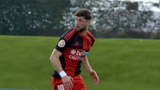 Borja Valle durante el Castilla Ponferradina Borja Valle durante el Castilla Ponferradina