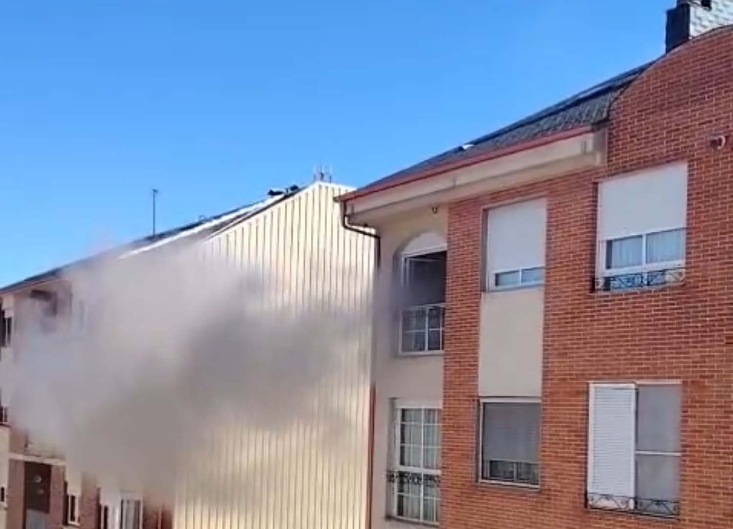 Incendio en una vivienda