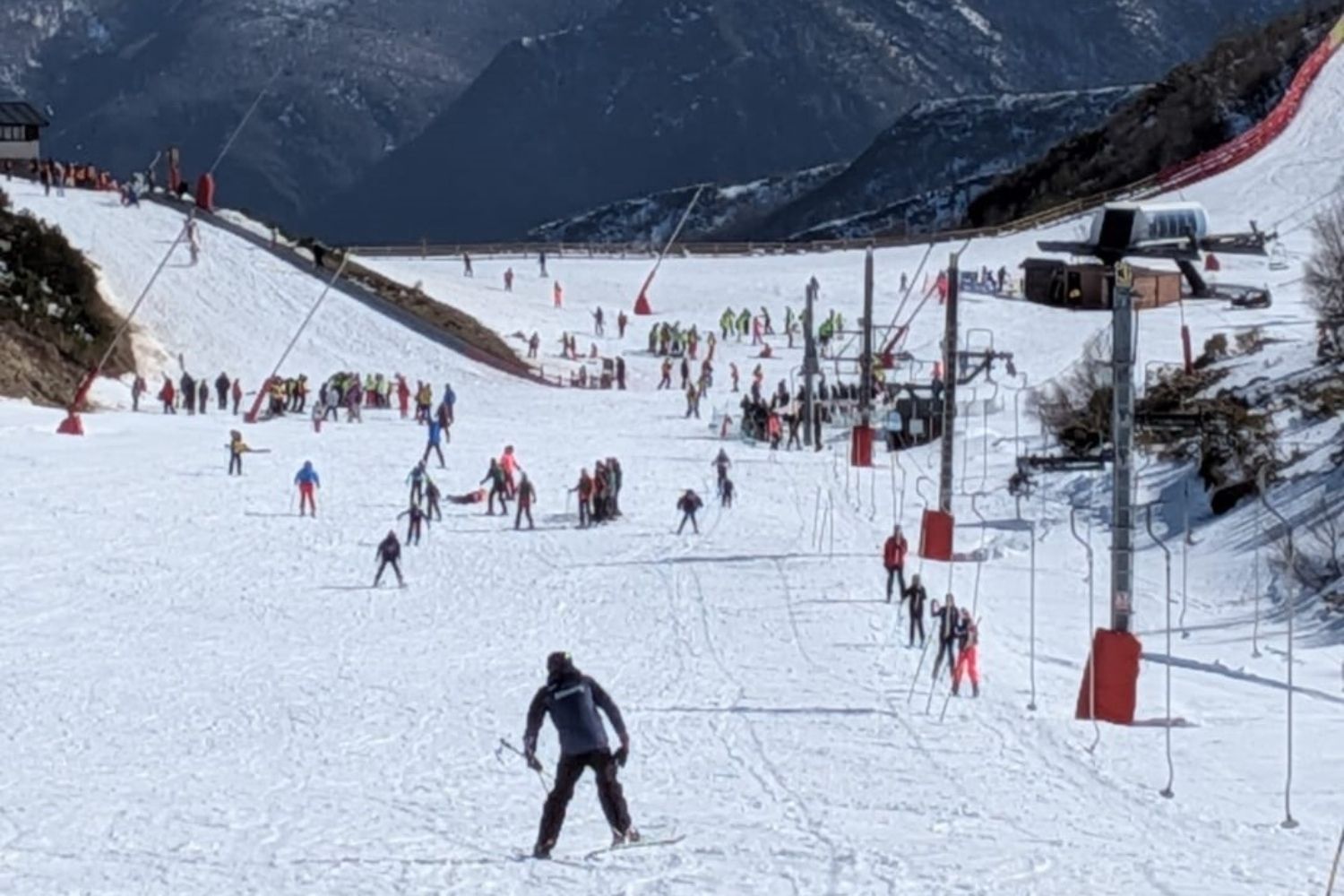 Estación de LEitariegos este fin de semana