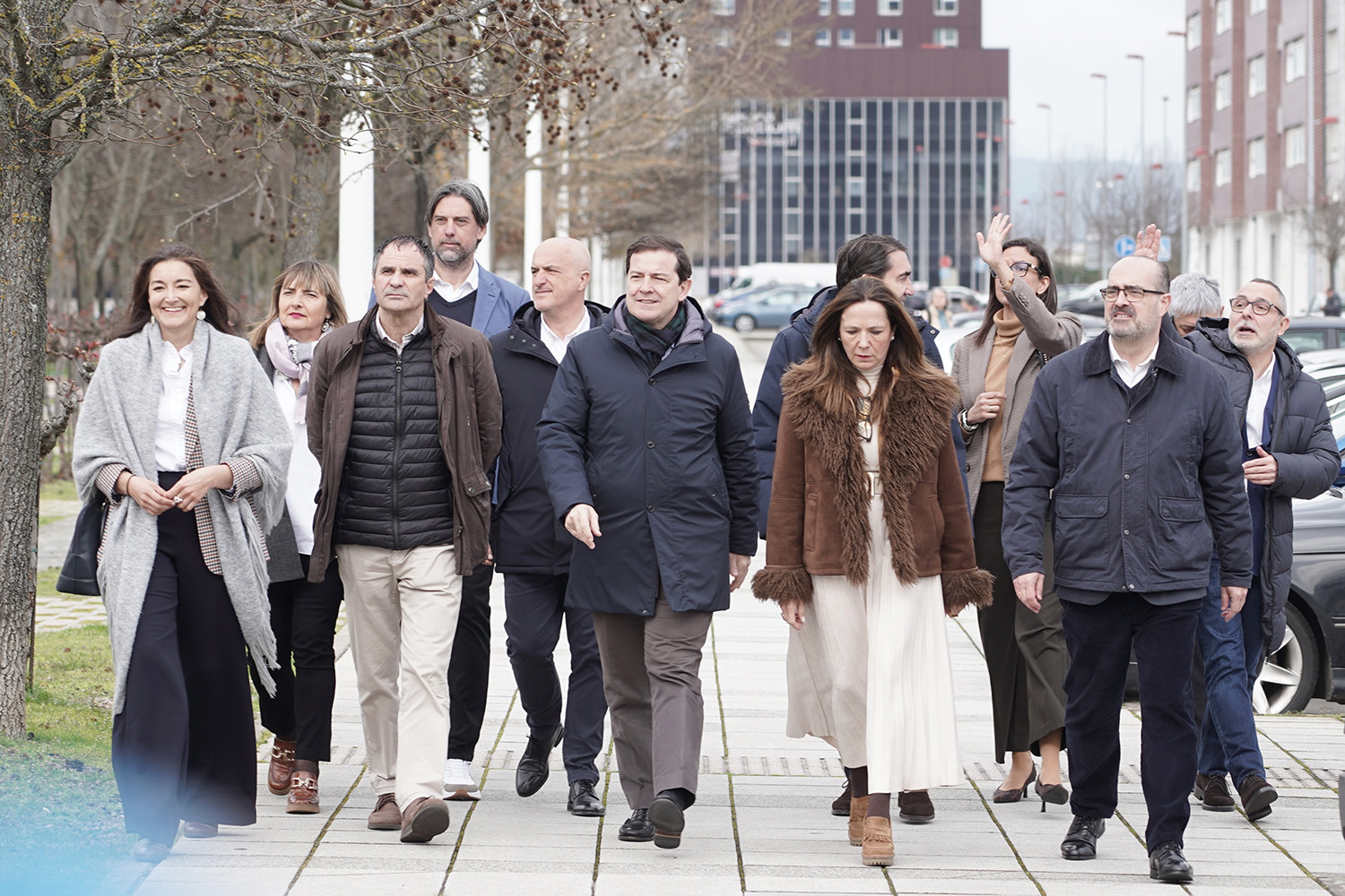 Mañueco visita Ponferrada Mañueco visita Ponferrada