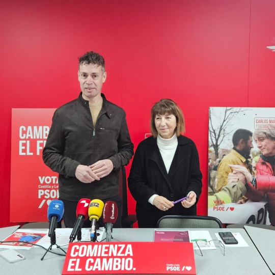 El PSOE de León, a través de sus candidatos a las Cortes de Castilla y León, Mario Rivas y Mabel Fernández, ha detallado las principales acciones que integran su plan electoral para las comarcas de El Bierzo y Laciana El PSOE de León, a través de sus candidatos a las Cortes de Castilla y León, Mario Rivas y Mabel Fernández, ha detallado las principales acciones que integran su plan electoral para las comarcas de El Bierzo y Laciana