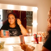 La dramaturga premiada con el Premio Mujer 2026, Tatyana Galán | Foto: Estudio de actores y actrices Tatyana Galán