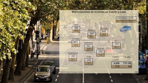 Matriculaciones de coches en Castilla y León Matriculaciones de coches en Castilla y León