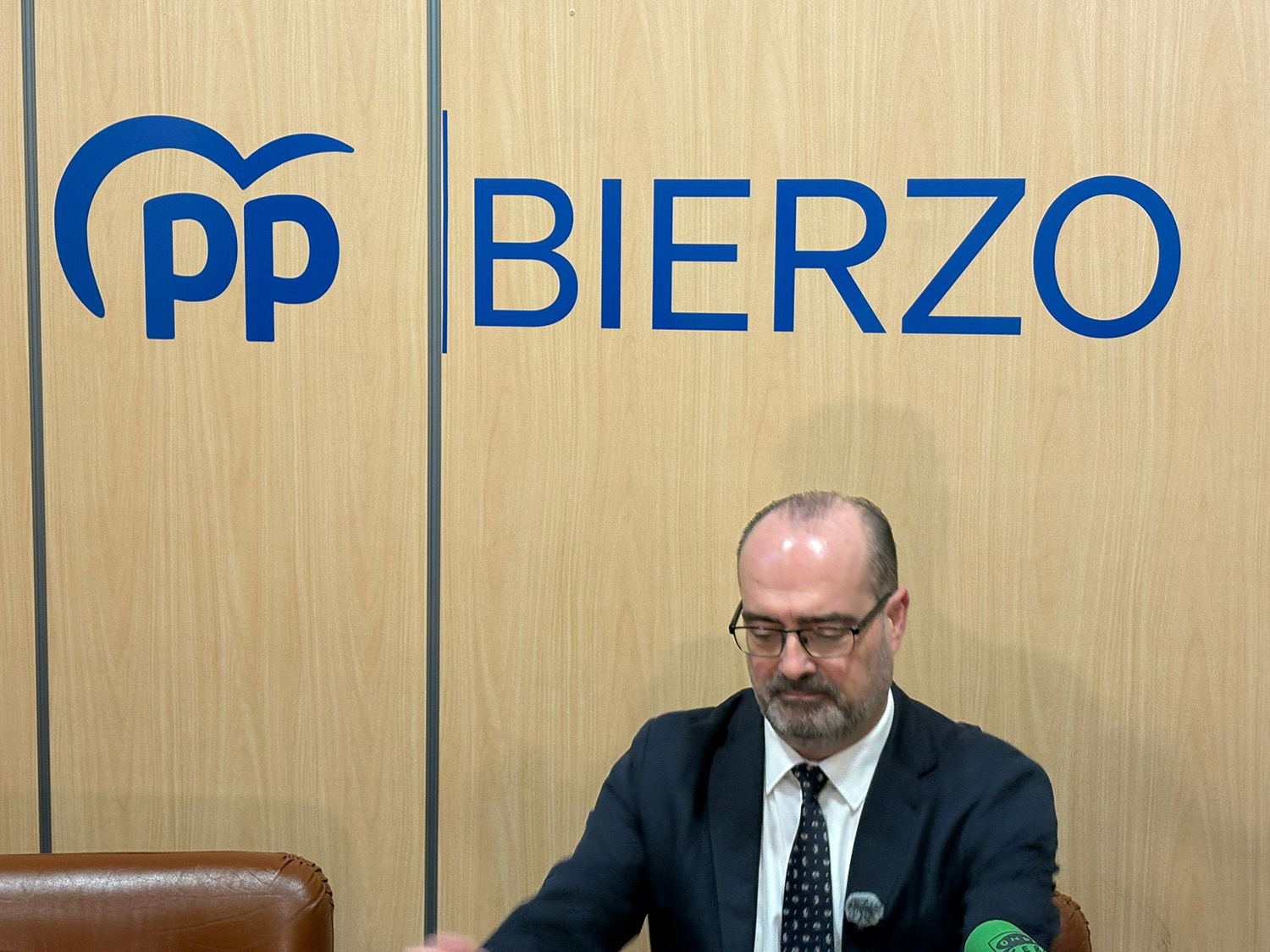 Marco Morala durante la rueda de prensa