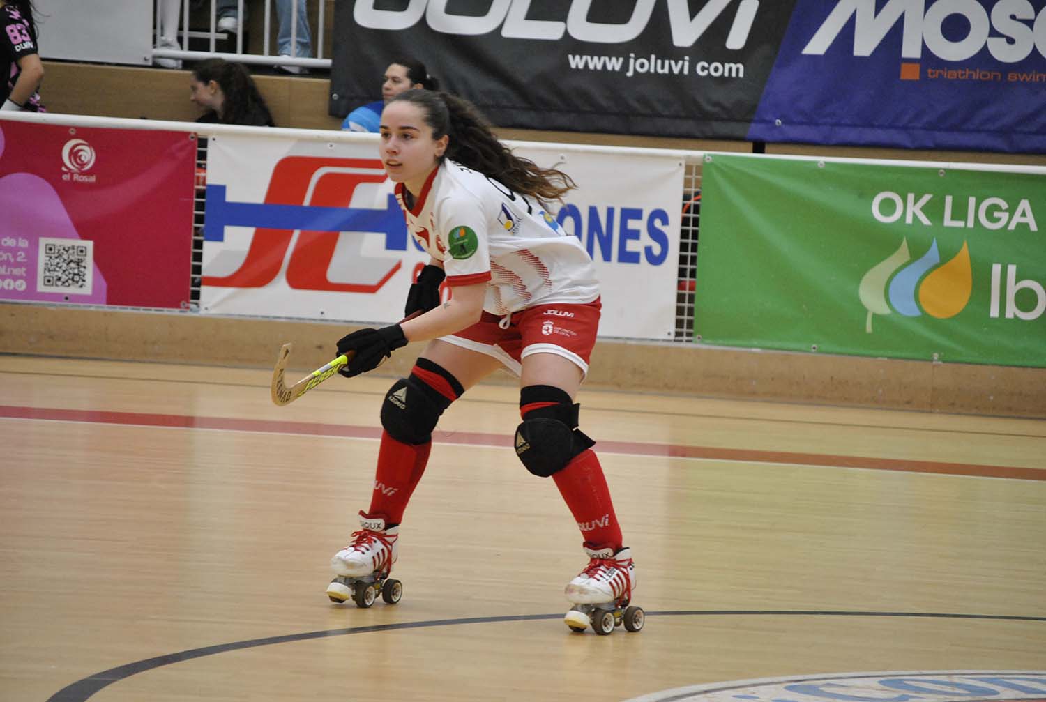 La jugadora del Bembibre Hockey Joana La jugadora del Bembibre Hockey Joana