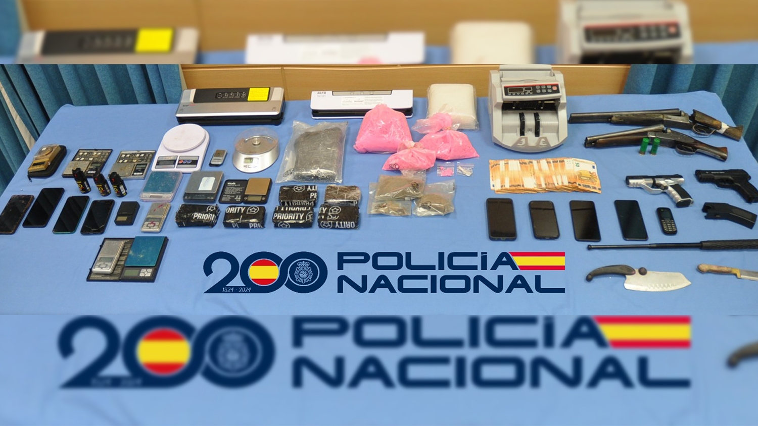 Desarticulada un red de narcotráfico con base logística en León: Incautado el mayor alijo de éxtasis en Asturias