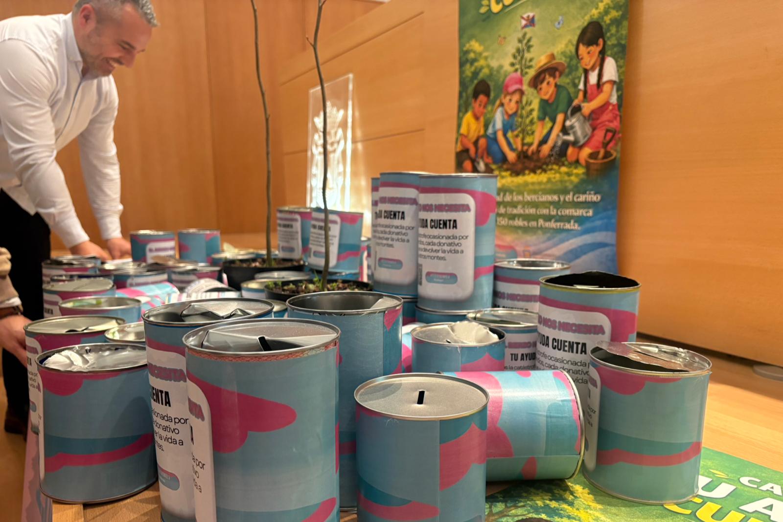 Huchas solidarias de la campaña“Tu ayuda cuenta”