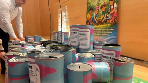 Huchas solidarias de la campaña  “Tu ayuda cuenta”