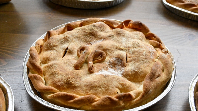 Empanada berciana de la Panadería Flor del Bierzo |Dani Merino (InfoBierzo)
