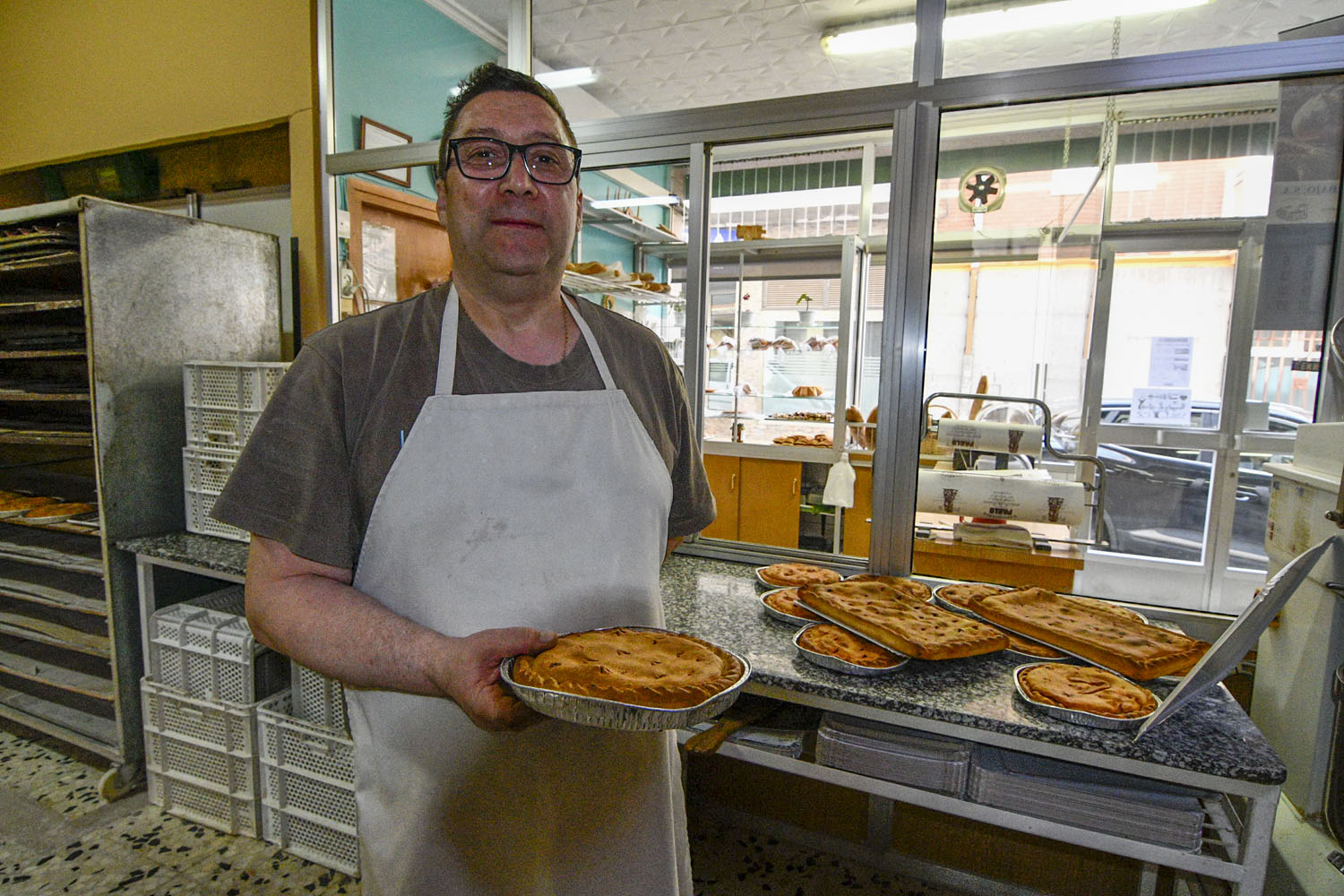 Pablo, panadero en Cacabelos | Dani Merino (InfoBierzo)