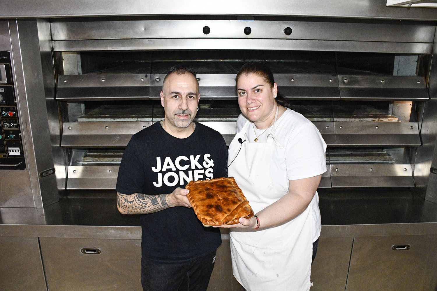 Los panaderos Gil y Belén en Rubisan | Dani Merino (InfoBierzo)