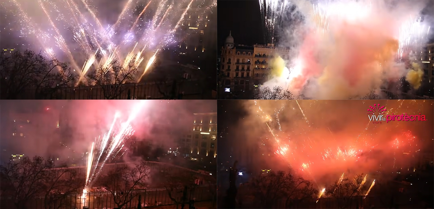 La noche valenciana estalló de color: Así fue la despedida de PiBierzo de las Fallas 2026