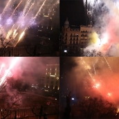 La noche valenciana estalló de color: Así fue la despedida de PiBierzo de las Fallas 2026