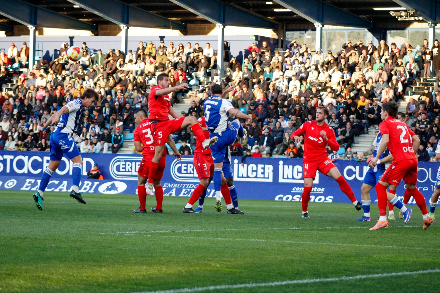 Primera parte Ponferradina Osasuna B (83)