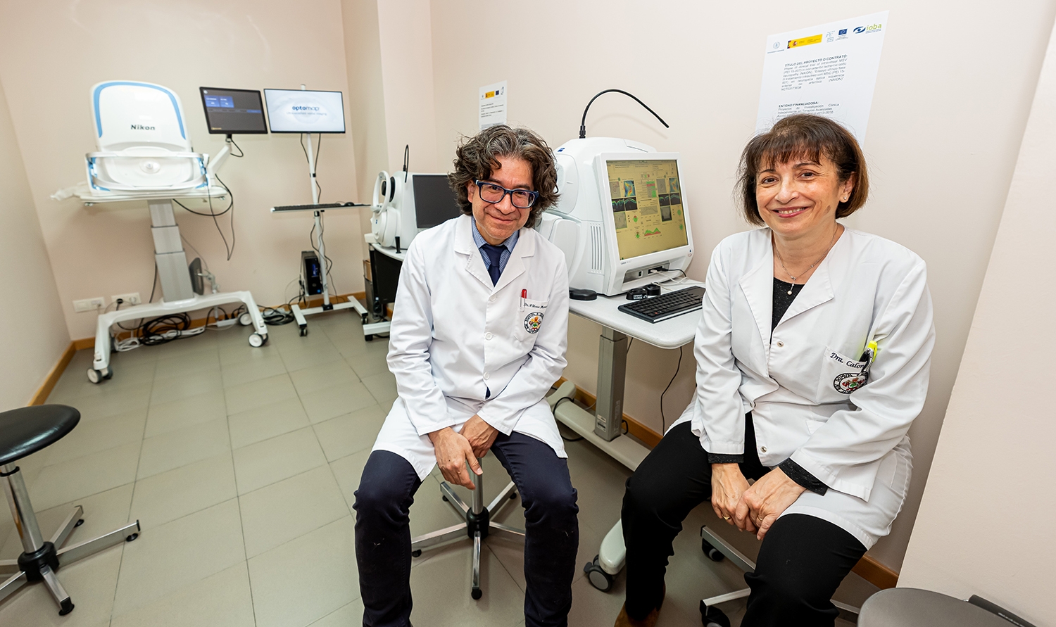 R.Valtero / ICAL . Fernando Ussa, especialista de la Unidad de Glaucoma del IOBA