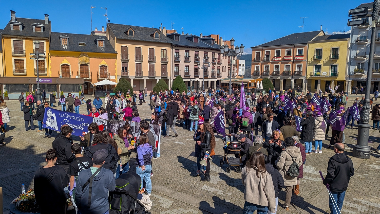 Día del 8M en Ponferrada 