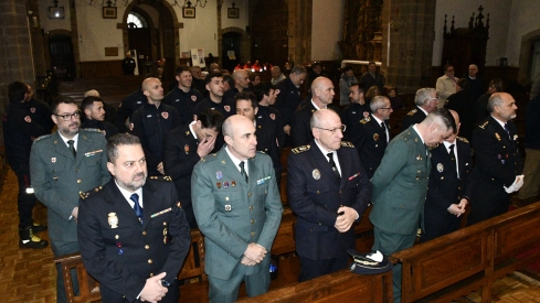 Bomberos de Ponferrada en la Misa en honor a San Juan de Dios | Dani Merino (InfoBierzo)