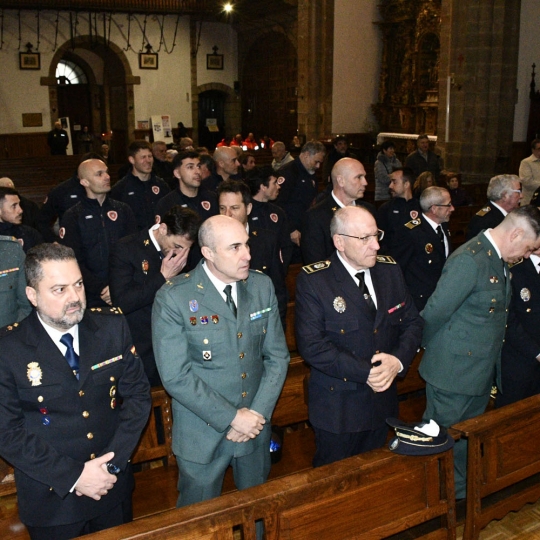 Bomberos de Ponferrada en la Misa en honor a San Juan de Dios | Dani Merino (InfoBierzo)