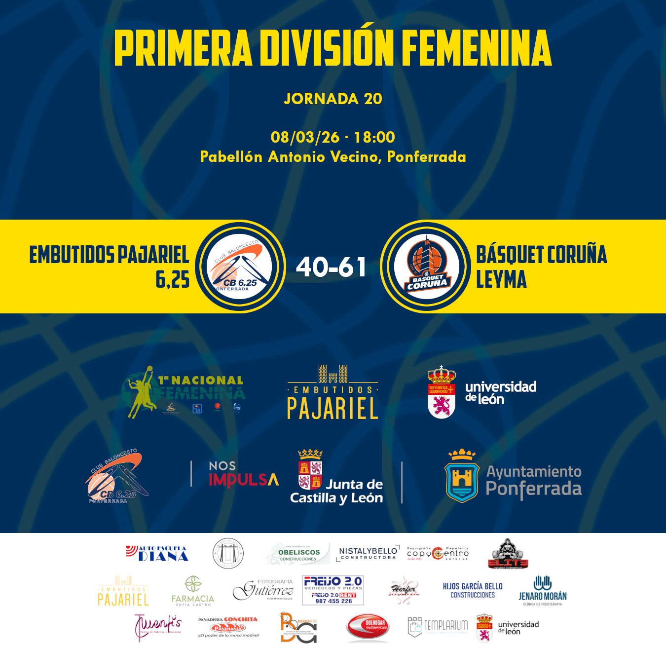 Jornada 20 resultado