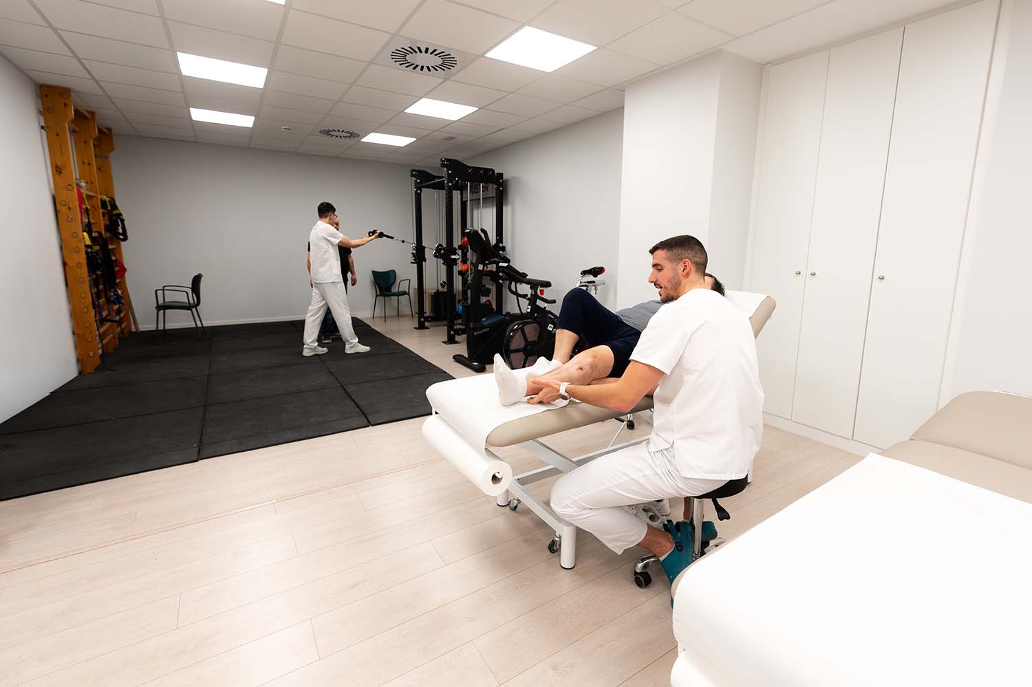 Nuevo espacio de fisioterapia y rehabilitación en Clínica Ponferrada.