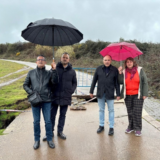 UPL exige una "actuación inmediata" ante los derrumbes en la muralla de Castro Ventosa