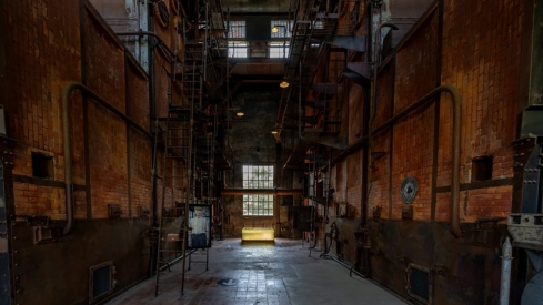 Nave de calderas de la MSP | Foto: Museo de la Energía