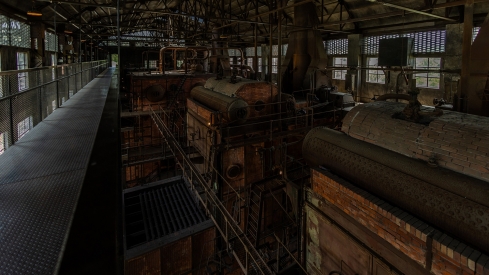 Nave de calderas de la MSP | Foto: Museo de la Energía