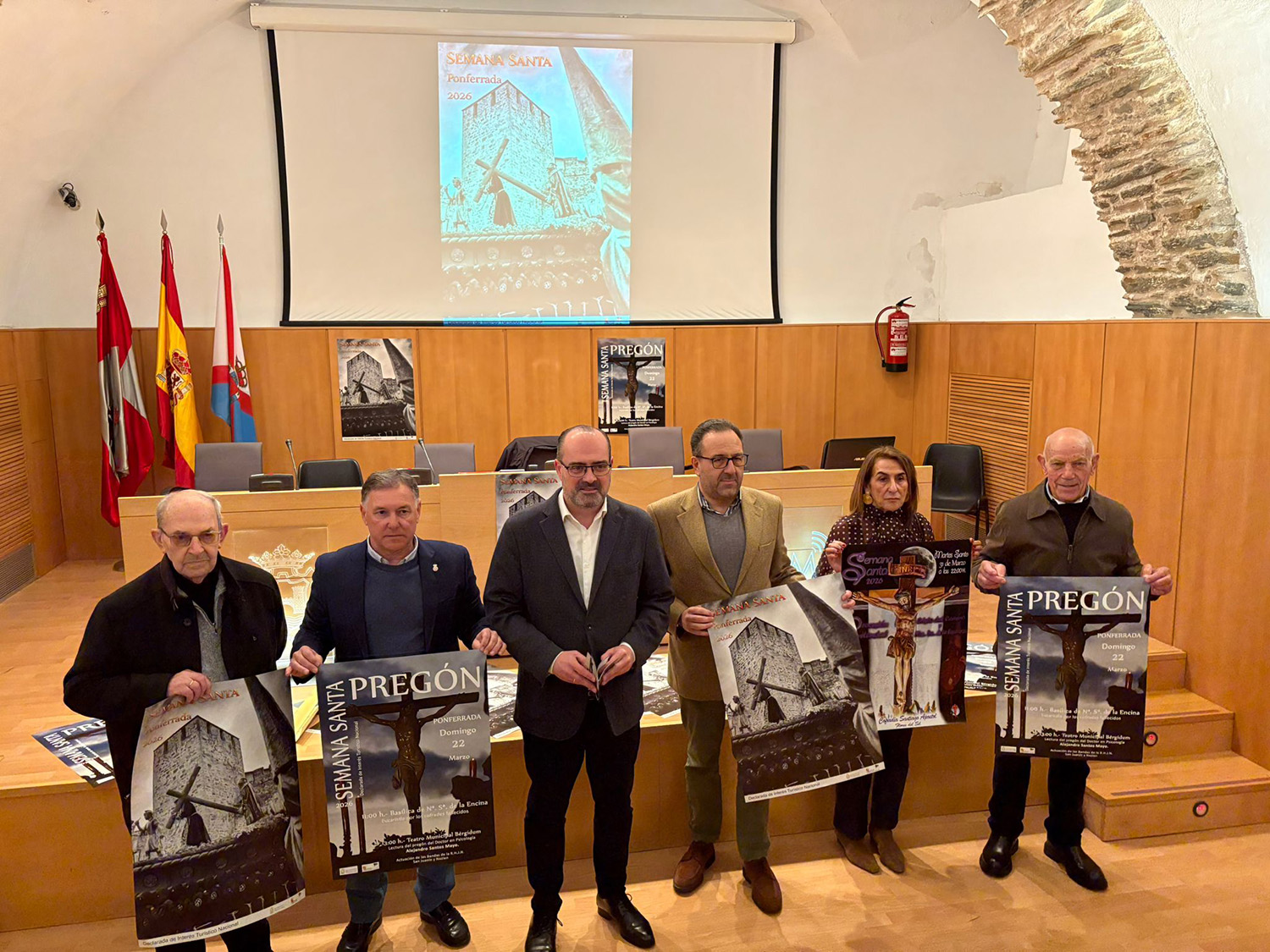 Presentación de la Semana Santa de Ponferrada 2026