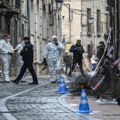 Tres fallecidas y cuatro heridos en el incendio de una vivienda en Miranda de Ebro | Ricardo Ordóñez (ICAL)