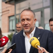 Presidente de la Diputación de León, Gerardo Álvarez Courel.