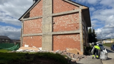 Obras en el centro cívico de Santo Tomás de las Ollas | Foto: Junta de Vecinos de Santo Tomás de las Ollas 