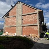Obras en el centro cívico de Santo Tomás de las Ollas | Foto: Junta de Vecinos de Santo Tomás de las Ollas 