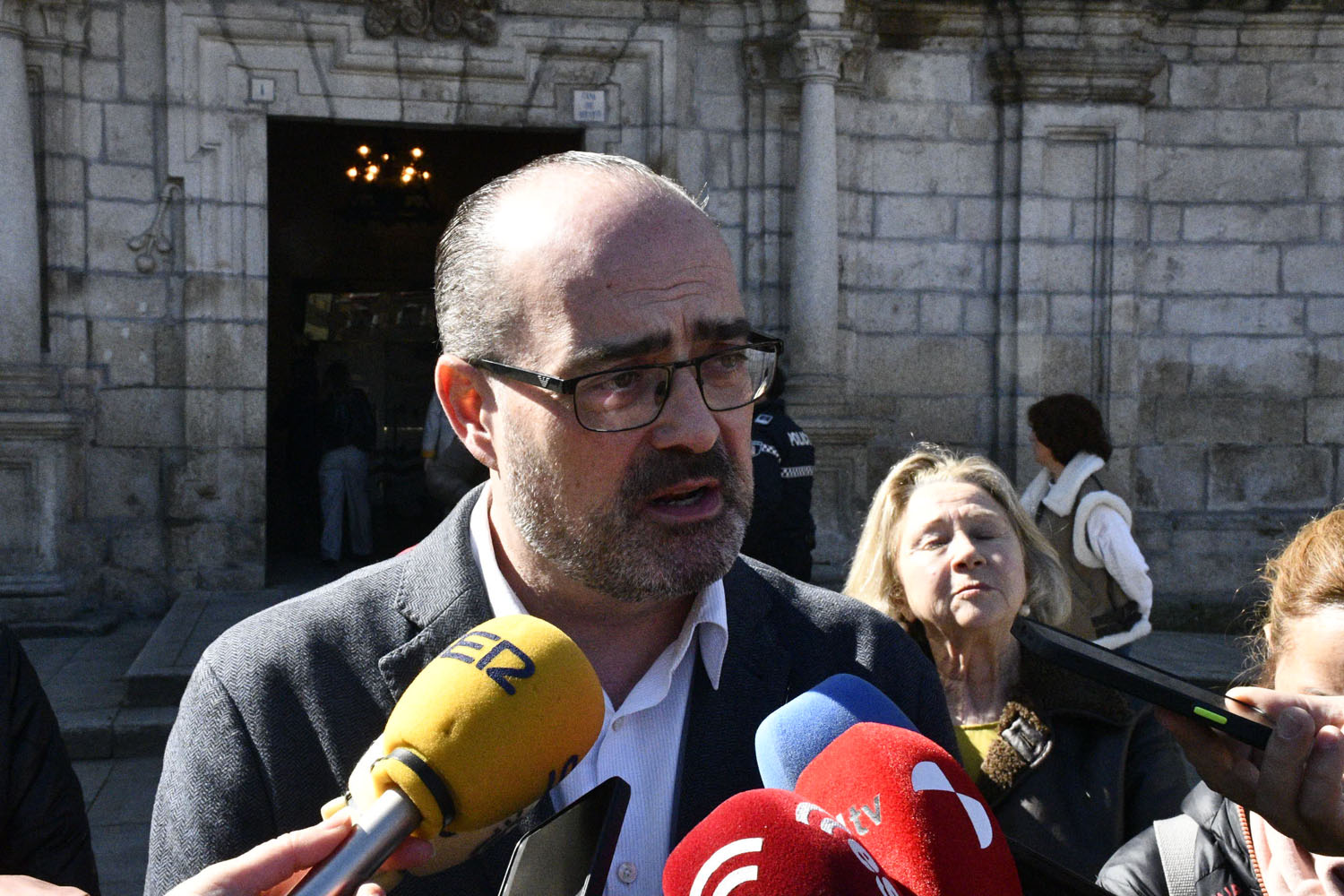 Marco Morala este jueves 12 ante los medios