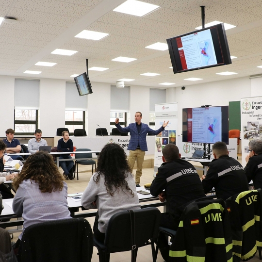  Primera Jornada de Transferencia ULE-ISDEFE-UME en Escuela de Ingenierías de la ULE