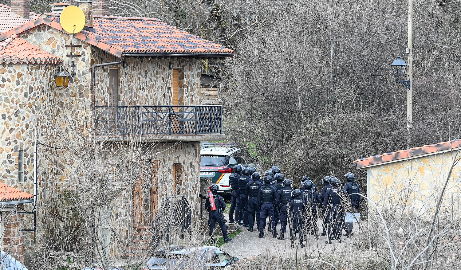 Un hombre armado se atrincheravivienda familiar de Madrid
